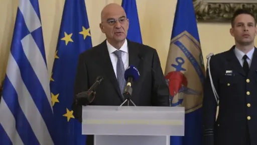 Dendias calls for law-based dialogue with Türkiye