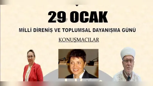 Commemoration event in Gümülcine for “January 29 National Resistance and Social Solidarity Day”