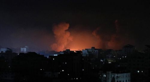 Israel hits health center in Gaza