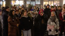 Protest held in the Netherlands over police violence against 2 Muslim women