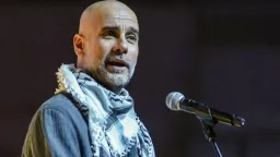 Guardiola condemns global silence on Gaza at Palestine aid EVENT