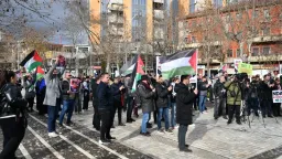 Albanians protest PM Rama’s visit, pro-Israel remarks