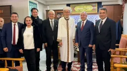 Victory Party leader Ümit Özdağ holds high-profile meetings in Gümülcine during Western Thrace visit