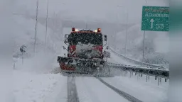 Dramatic decline in snowfall across Thrace, data shows