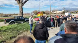 Farmers from Rhodope head to Athens