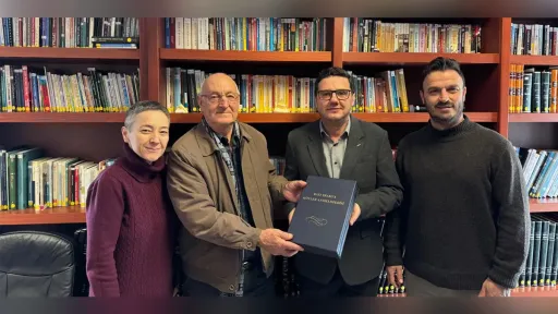 Seyit Ali Sultan Dergah Postnişin Hasan Apti visits BAKEŞ in Western Thrace