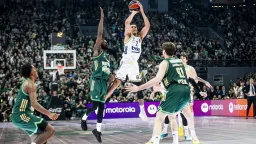 Fenerbahce edge Panathinaikos in thriller as tensions flare in Greek-Turkish derby