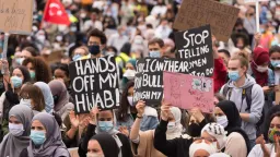 Students, Muslim group move to block headscarf ban in Belgium