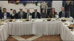 Hundreds gather for Ramadan iftar in Şapçı, Western Thrace