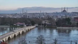 Water levels continue to fall in Meriç and Tunca rivers