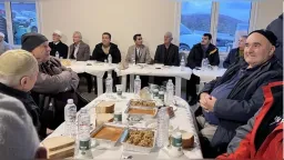 Traditional iftar gathering brings community together in Çilingir, Western Thrace