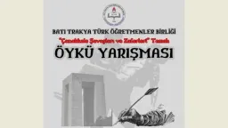 Western Thrace Turkish Teachers’ Association launches “Gallipoli Wars and Victories” story competition