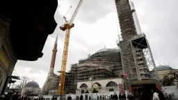 1,600-year-old underground tunnels discovered under Hagia Sophia during restoration