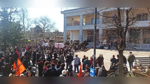 İskeçe marks third anniversary of Tempi Train Disaster with Peaceful Mass Rally