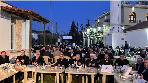 Hundreds gather for Ramadan Iftar in Isiklar Village in Western Thrace