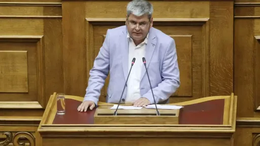Zeybek slams Government over OPEKEPE scandal in Greek Parliament