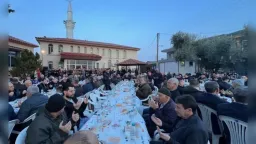 Traditional Laylat al-Qadr Iftar draws large crowd in Celebikoy, Rhodope