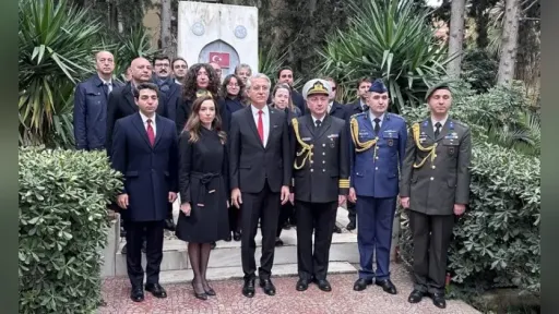 Commemoration ceremony held at Turkish Martyrs’ cemetery in Piraeus for Gallipoli Victory anniversary