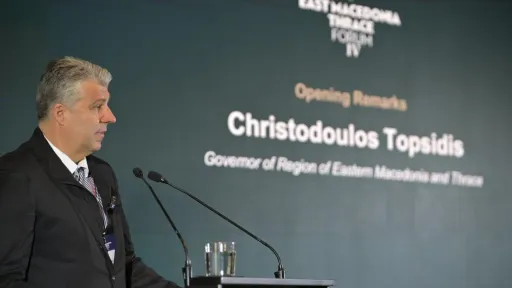 East Macedonia & Thrace on path to strategic growth, says governor Topsidis