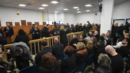 Trial over Tempi train crash gets underway, with 36 defendants in the dock