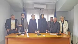 Three new Municipal police officers sworn in at İnhanlı Municipality