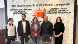 MP Özgür Ferhat visits Minority Graduates Association in Western Thrace