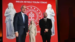 Türkiye returns ‘Angel Statue’ to Orthodox Patriarchate