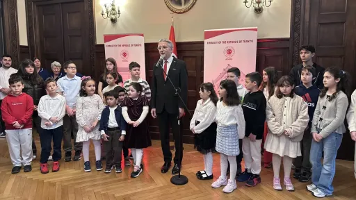 Children’s Art Exhibition marks Turkish National Anthem anniversary in Athens