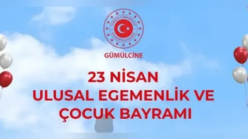 Turkish Consulate in Gümülcine announces Children’s Day celebration program