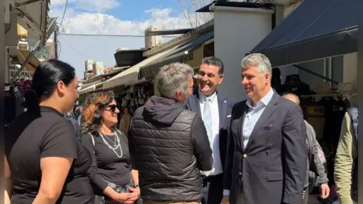 Eastern Macedonia Governor holds meetings with local stakeholders in İskeçe ahead of Easter