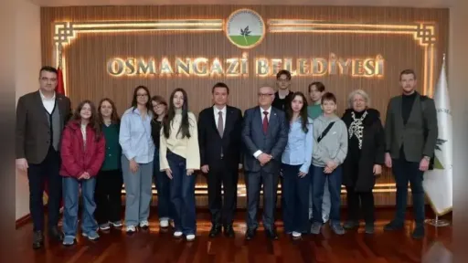 Students from Western Thrace Turkish Teachers Association visit Erkan Aydın in Bursa Cultural Program