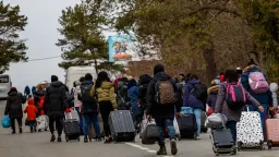 EU hosts 4.4M people fleeing Ukraine as of February