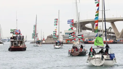 Global Sumud Flotilla sets sail again for Gaza after 6 months