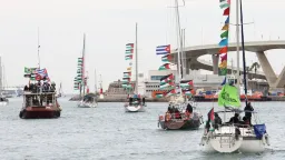 Global Sumud Flotilla sets sail again for Gaza after 6 months