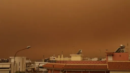 African dust persists across Greece until Friday, winds to clear atmosphere