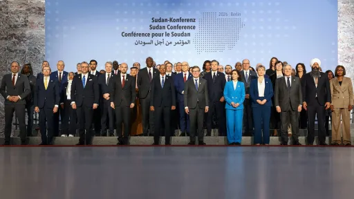 Greece pledges €1m aid for sudan crisis at berlin conference