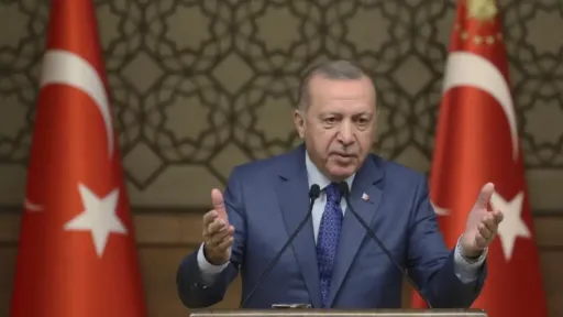 Turkish president urges unity, faith amid suffering in Muslim world