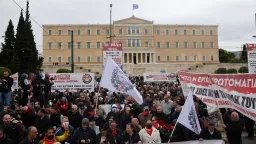 Thousands strike across Greece on May Day, disrupting transport and services