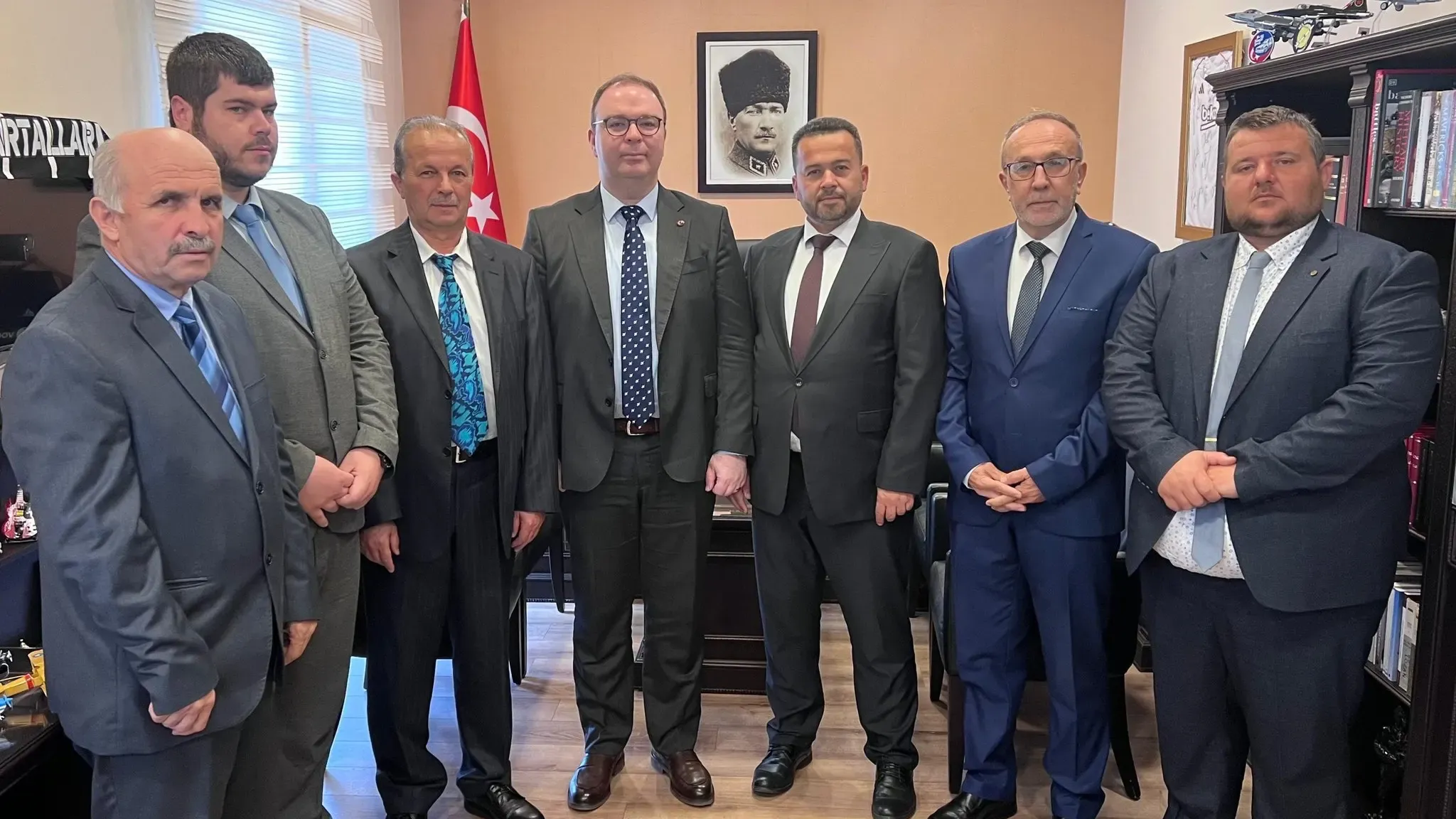 Religious Officials’ Association pays courtesy visits to Turkish Consulate in Gümülcine and Mufti İbrahim Şerif