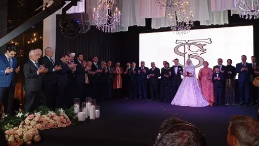 Mert Sezai Çavuşoğlu marries Fatma Nur Aksoy in high-profile Bursa wedding ceremony