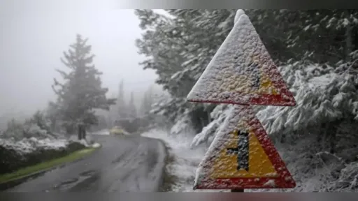 Greece records coldest May day in 70 years as snow falls on Mount Olympus