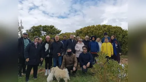 Anti-gold mining committee marks May day with protest gathering in Perama
