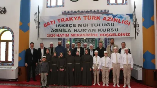 Agnila Quran course hosts first Khatm ceremony of the year in Mustafçova