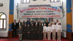 Agnila Quran course hosts first Khatm ceremony of the year in Mustafçova