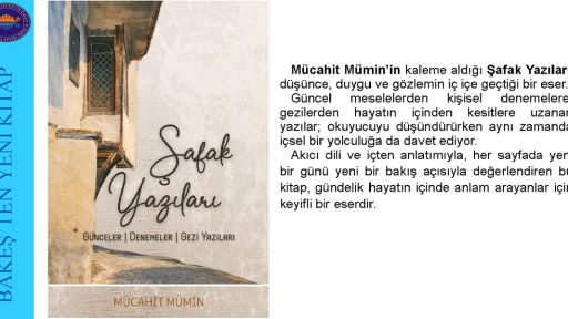 “Dawn Writings” by Mücahit Mümin published by BAKEŞ