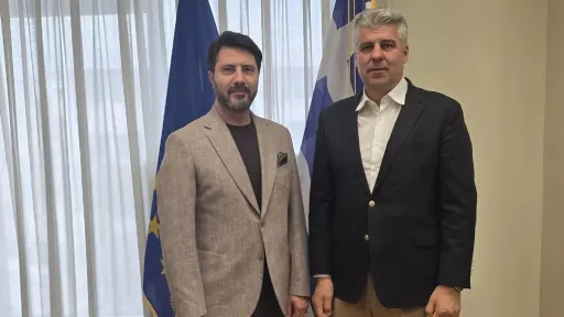 Mustafçova Mayor Ahmet Kurt meets regional governor Christodoulos Topsidis to discuss development priorities