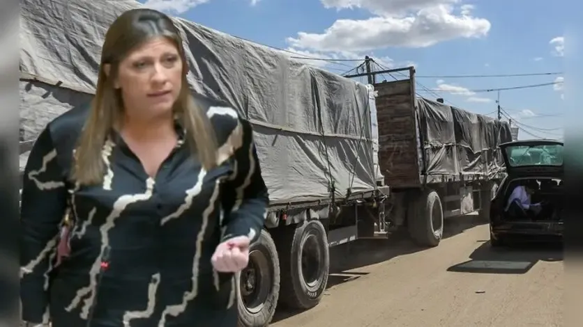 Greek opposition leader Zoi Konstantopoulou accuses Israel of "continuing Genocide” by blocking Gaza Aid