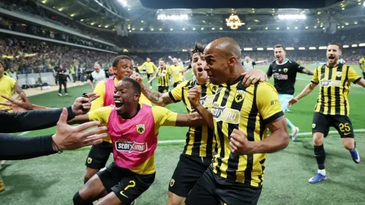 AEK comes from behind to clinch Greek Super League title
