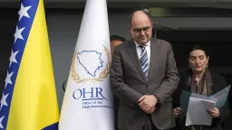 Bosnia’s top international envoy Christian Schmidt to step down, reports say