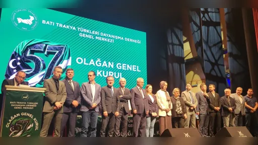Batuhan Kaşifoğlu elected new president of Western Thrace Turks Solidarity Association